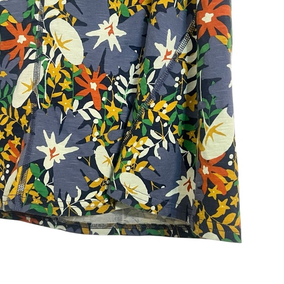Toad&Co skort Organic Cotton Seleena Midnight Floral Skort medium outdoor hike - Picture 5 of 10